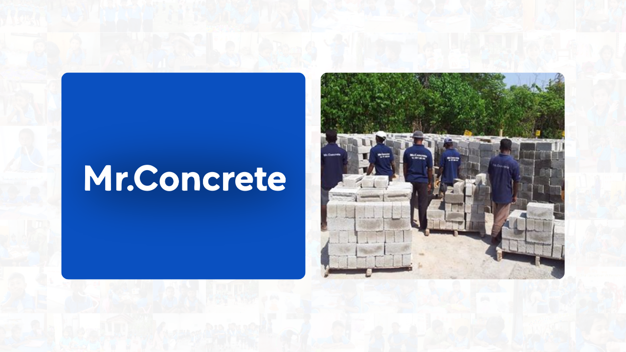 Mr. Concrete is a proud sponsor of Sumi Foundation